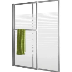 Schulte Pare-baignoire extensible 70-118x140 cm - Écran coulissant en verre 3 mm - Blanc