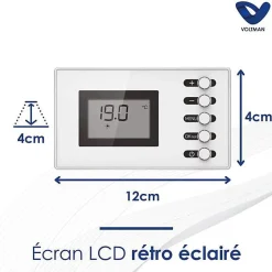 Voltman Seche-serviettes 750 W