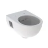 Geberit Selnova Cuvette suspendue sans bride en céramique blanche (501.545.01.1)