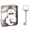 Vachette Serrure 70 spéciale EDF 60X35mm C40 droite - - 11432000* Urinoir