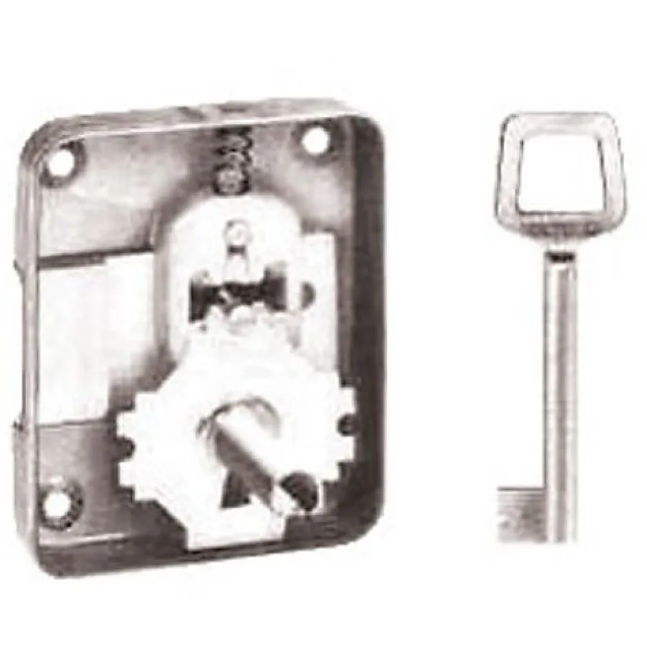 Vachette Serrure 70 spéciale EDF 60X35mm C40 droite - - 11432000* Urinoir