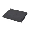 GoodHome Serviette de bain ébène Elland 150 x 100 cm