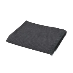 GoodHome Serviette de bain ébène Elland 150 x 100 cm