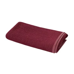 GoodHome Serviette de bain grenat et rose terracotta 140 x 70 cm, Sary* Serviette De Bain