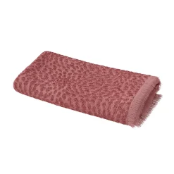 GoodHome Serviette de bain rose terracotta 140 x 70 cm, Sary* Serviette De Bain