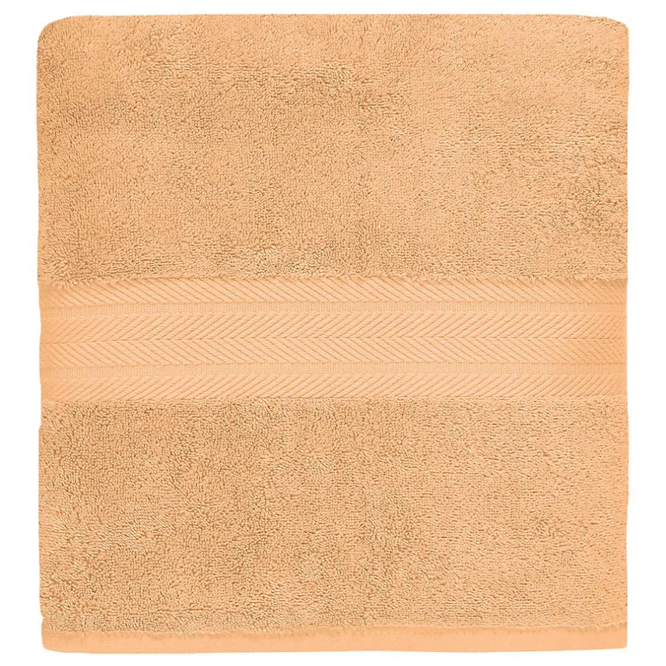 Sensei Maison Serviette de toilette 550 g/m² Pêche 50x100 cm LUXURY
