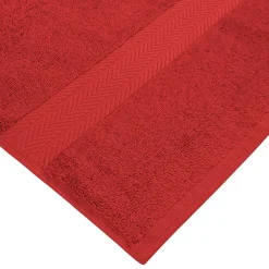 Sensei Maison Serviette de toilette 550 g/m² Rubis 50x100 cm LUXURY* Serviette De Toilette