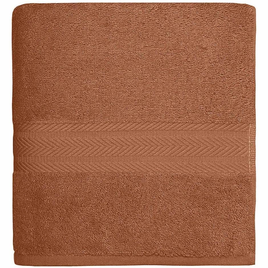 Sensei Maison Serviette de toilette 550 g/m² Brique 50x100 cm LUXURY* Serviette De Toilette