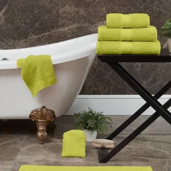 Sensei Maison Serviette de toilette 550 g/m² Citronelle 50x100 cm LUXURY