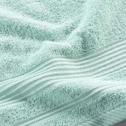 Douceur D'Intérieur Serviette de toilette 50 x 90 cm eponge unie tendresse Celadon