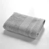 Eden Serviette de toilette 50 x 90 cm Tendresse gris perle