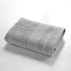 Eden Serviette de toilette 50 x 90 cm Tendresse gris perle