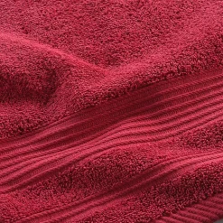 Eden Serviette de toilette 50 x 90 cm Tendresse rouge* Serviette De Toilette