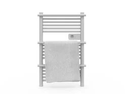 GoodHome Serviette de toilette blanche 100 x 50 cm, Koros