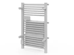 GoodHome Serviette de toilette blanche 100 x 50 cm, Koros