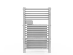 GoodHome Serviette de toilette blanche 100 x 50 cm, Koros