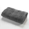 Eden Serviette de toilette invite 30 x 50 cm Tendresse anthracite