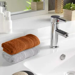 Eden Serviette de toilette invite 30 x 50 cm Tendresse caramel* Serviette De Toilette