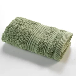 Eden Serviette de toilette invite 30 x 50 cm Tendresse kaki