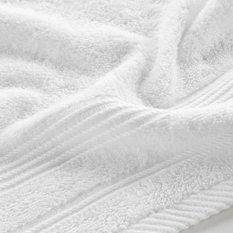 Eden Serviette de toilette invite 30 x 50 cm Tendresse blanc