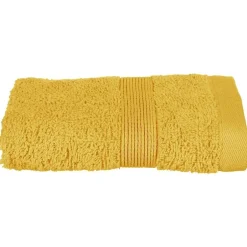 Eden Serviette de toilette invite 30 x 50 cm Couleur moderne ocre* Serviette De Toilette