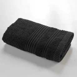 Eden Serviette de toilette invite 30 x 50 cm Tendresse noir
