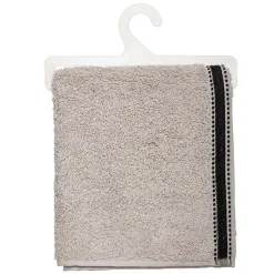 Atmosphera Créateur D'Intérieur Serviette de toilette Joia - coton 550 gr/m² - lin 50x90 cm - Atmosphera