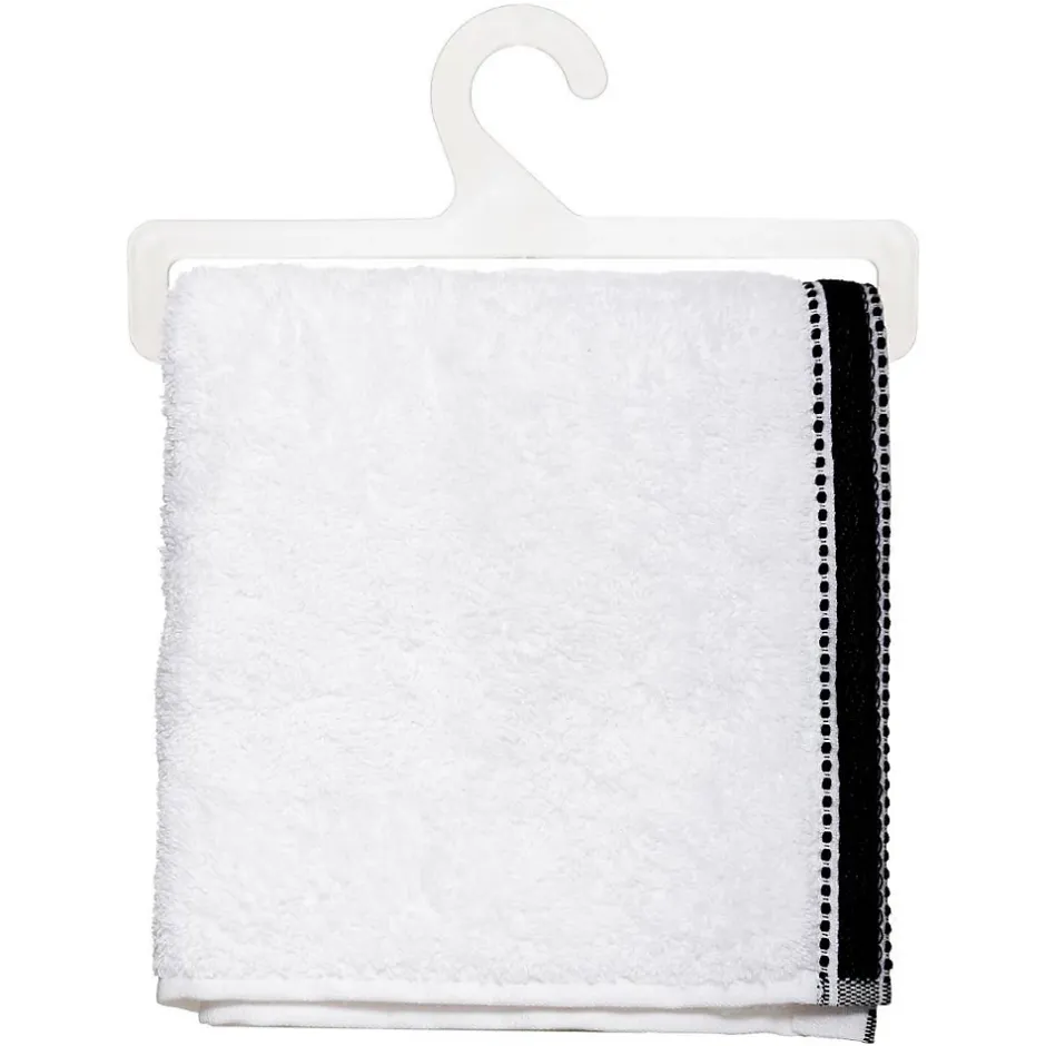 Atmosphera Créateur D'Intérieur Serviette de toilette Joia - coton 550 gr/m² - blanc 50x90 cm - Atmosphera* Serviette De Toilette