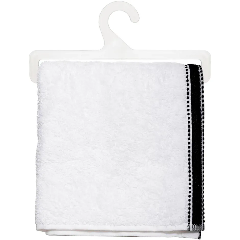 Atmosphera Créateur D'Intérieur Serviette de toilette Joia - coton 550 gr/m² - blanc 50x90 cm - Atmosphera* Serviette De Toilette