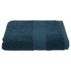 Atmosphera Créateur D'Intérieur Serviette de toilette Praia en coton 50x90cm marron cannelle - Atmosphera