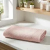 GoodHome Serviette de toilette rose nude 100 x 50 cm, Koros* Serviette De Toilette