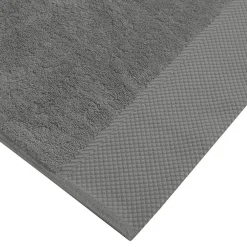 Sensei Maison Serviette de toilette Zéro Twist 560 g/m² Anthracite 50x100 cm SENSOFT* Serviette De Toilette