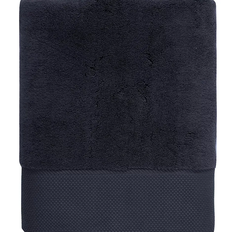 Sensei Maison Serviette de toilette Zéro Twist 560 g/m² Bleu Nuit 50x100 cm SENSOFT* Serviette De Toilette