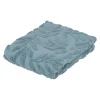 Atmosphera Créateur D'Intérieur Serviette de toillette Cisel - coton - bleu - 30x50 cm - Atmosphera* Serviette De Toilette