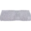 Atmosphera Créateur D'Intérieur Serviette invité Essentiel - coton 450 gr/m² - gris taupe 30x50 cm - Atmosphera