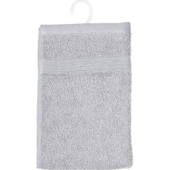Atmosphera Créateur D'Intérieur Serviette invité Essentiel - coton 450 gr/m² - gris taupe 30x50 cm - Atmosphera