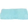 Atmosphera Créateur D'Intérieur Serviette invité Essentiel - coton 450 gr/m² - bleu aqua 30x50 cm - Atmosphera* Serviette De Toilette