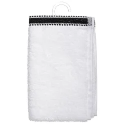 Atmosphera Créateur D'Intérieur Serviette invité Joia - coton 550 gr/m² - blanc 30x50 cm - Atmosphera* Serviette De Toilette