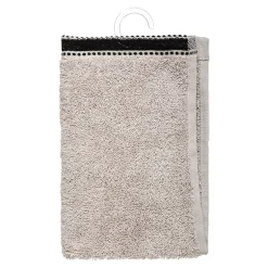 Atmosphera Créateur D'Intérieur Serviette invité Joia - coton 550 gr/m² - lin 30x50 cm - Atmosphera