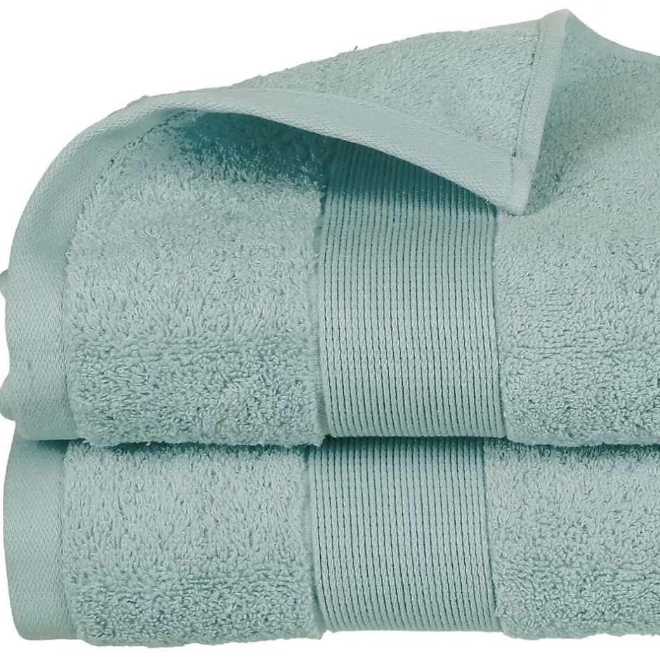 Eden Serviette ou drap de douche 70 x 130 cm Couleur moderne givre