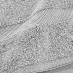 Eden Serviette ou drap de douche 70 x 130 cm Elegante gris perle