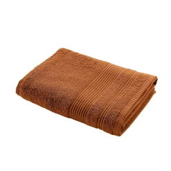 Eden Serviette ou drap de douche 70 x 130 cm Tendresse caramel