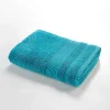Eden Serviette ou drap de douche 70 x 130 cm Tendresse bleu paon* Serviette De Toilette