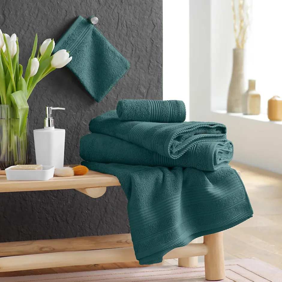 Eden Serviette ou drap de douche 70 x 130 cm Tendresse orage* Serviette De Toilette