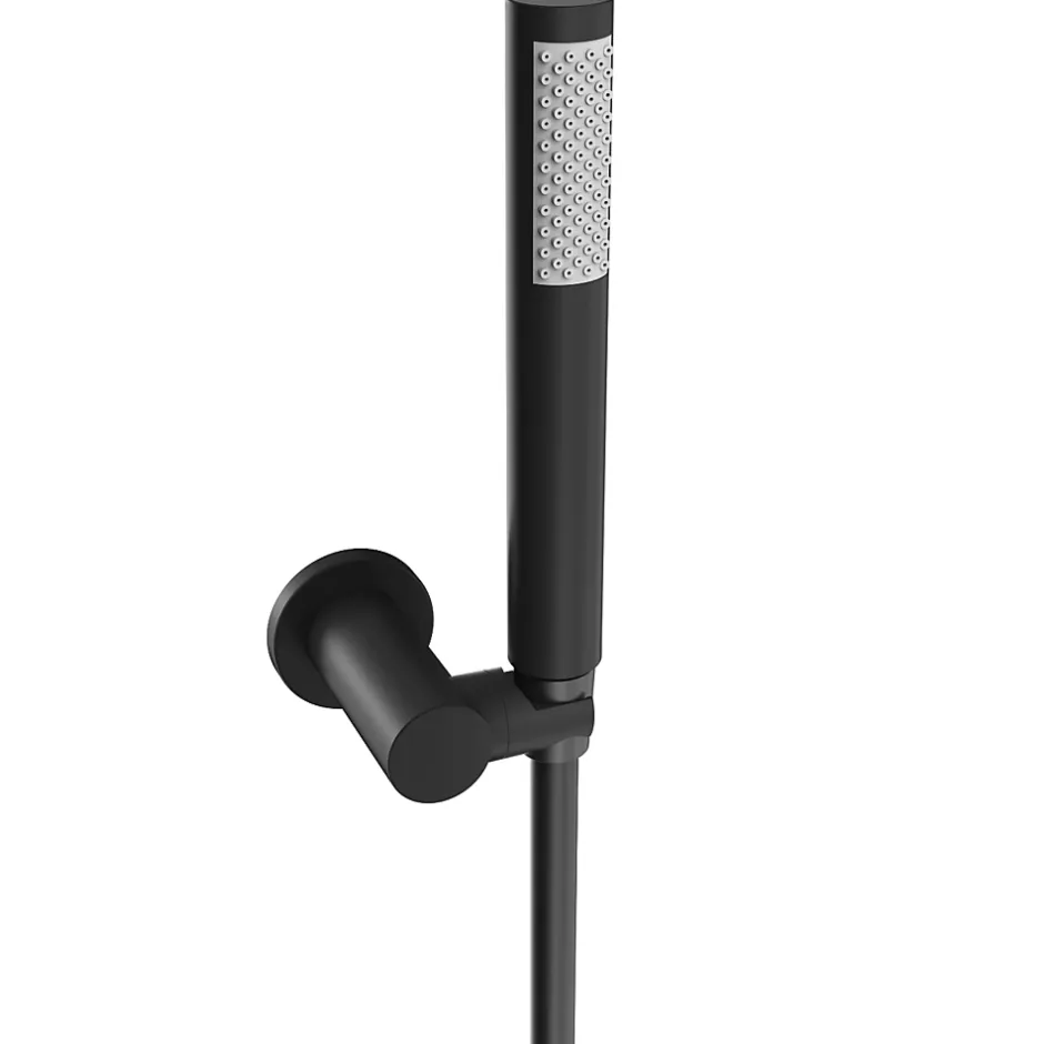 Lomazoo Set de douche encastré Telesto noir