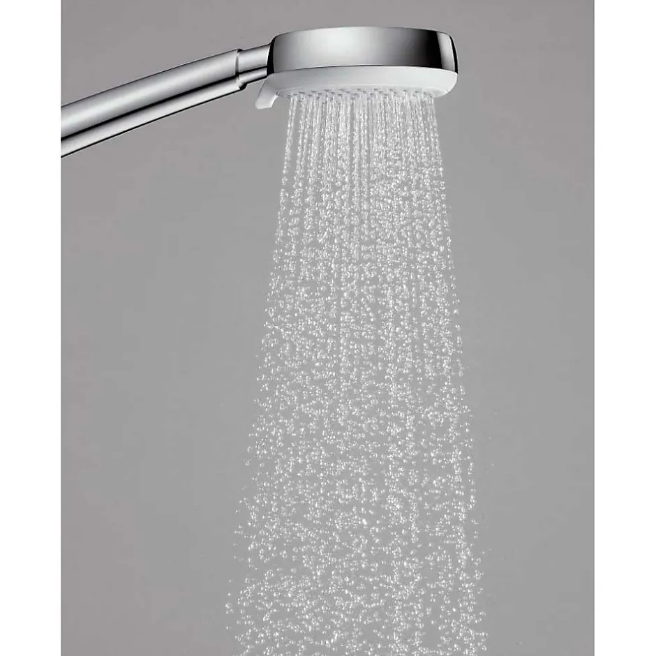 Hansgrohe Set de douche MyClub Vario EcoSmart Set 65, blanc/chromé* Colonne De Douche Sans Robinetterie