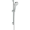 Hansgrohe Set de douche Vario EcoSmart avec barre Unica'Croma 65 cm blanc/chromé Croma Select 26563400
