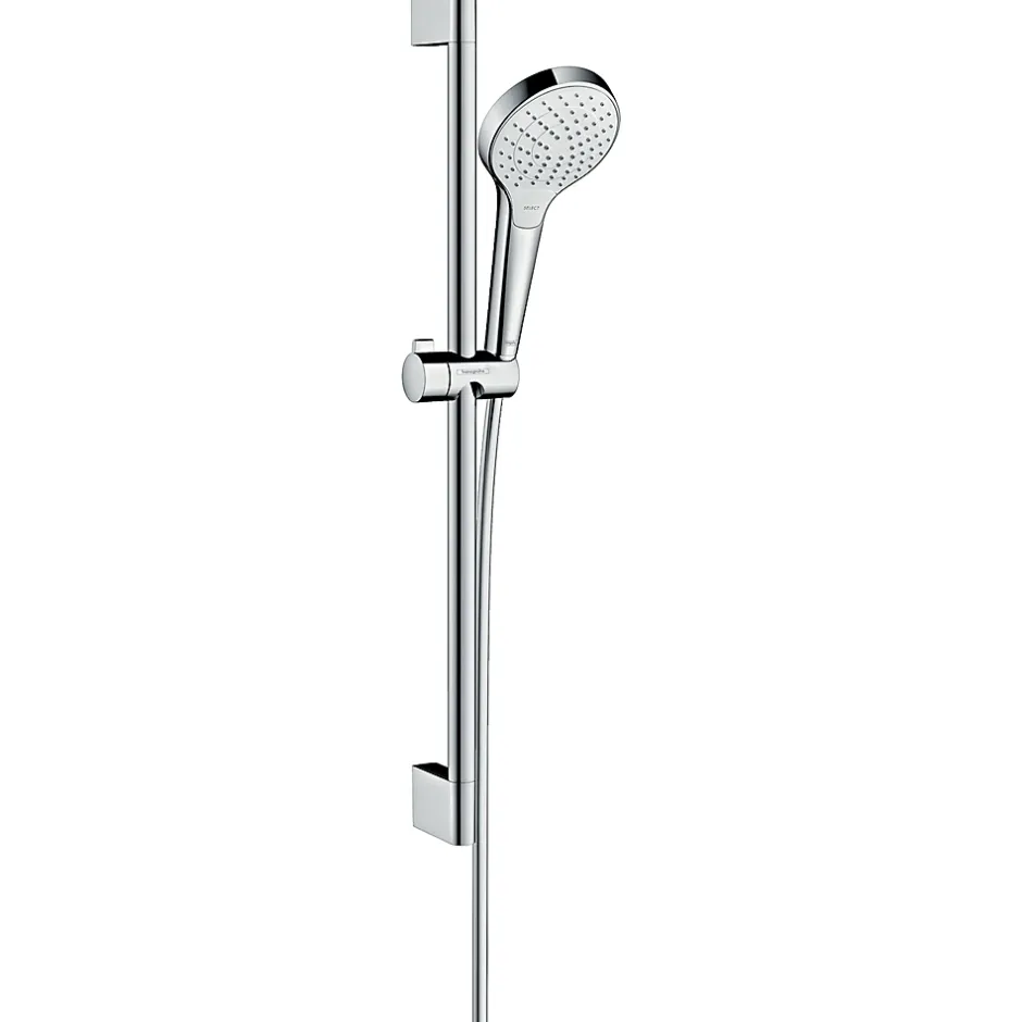 Hansgrohe Set de douche Vario EcoSmart avec barre Unica'Croma 65 cm blanc/chromé Croma Select 26563400