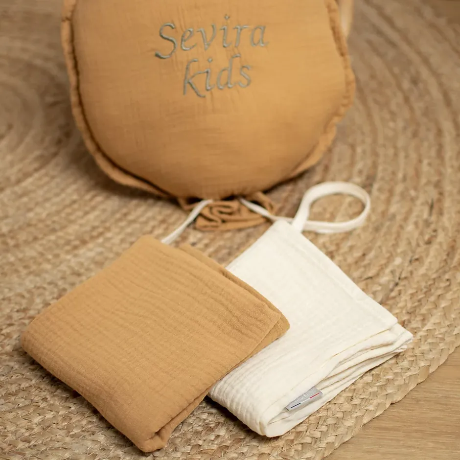 Sevira Kids Lange en gaze de coton Jeanne* Serviette De Toilette