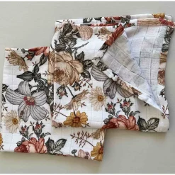 Sevira Kids Lot de 2 langes en viscose de bambou Néo Vintage* Serviette De Toilette
